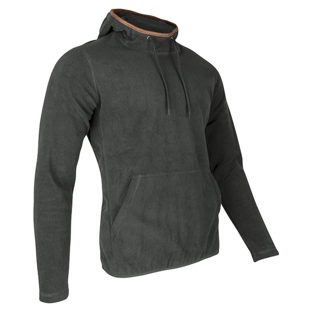 Mikina s kapucí COUNTRY fleece ŠEDÁ vel. XXL