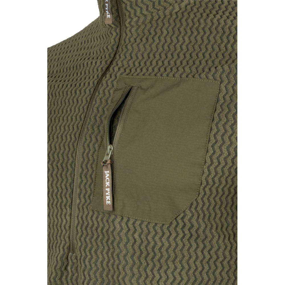 Mikina lehká Z FLEECE PULLOVER ZELENÁ vel. XXL