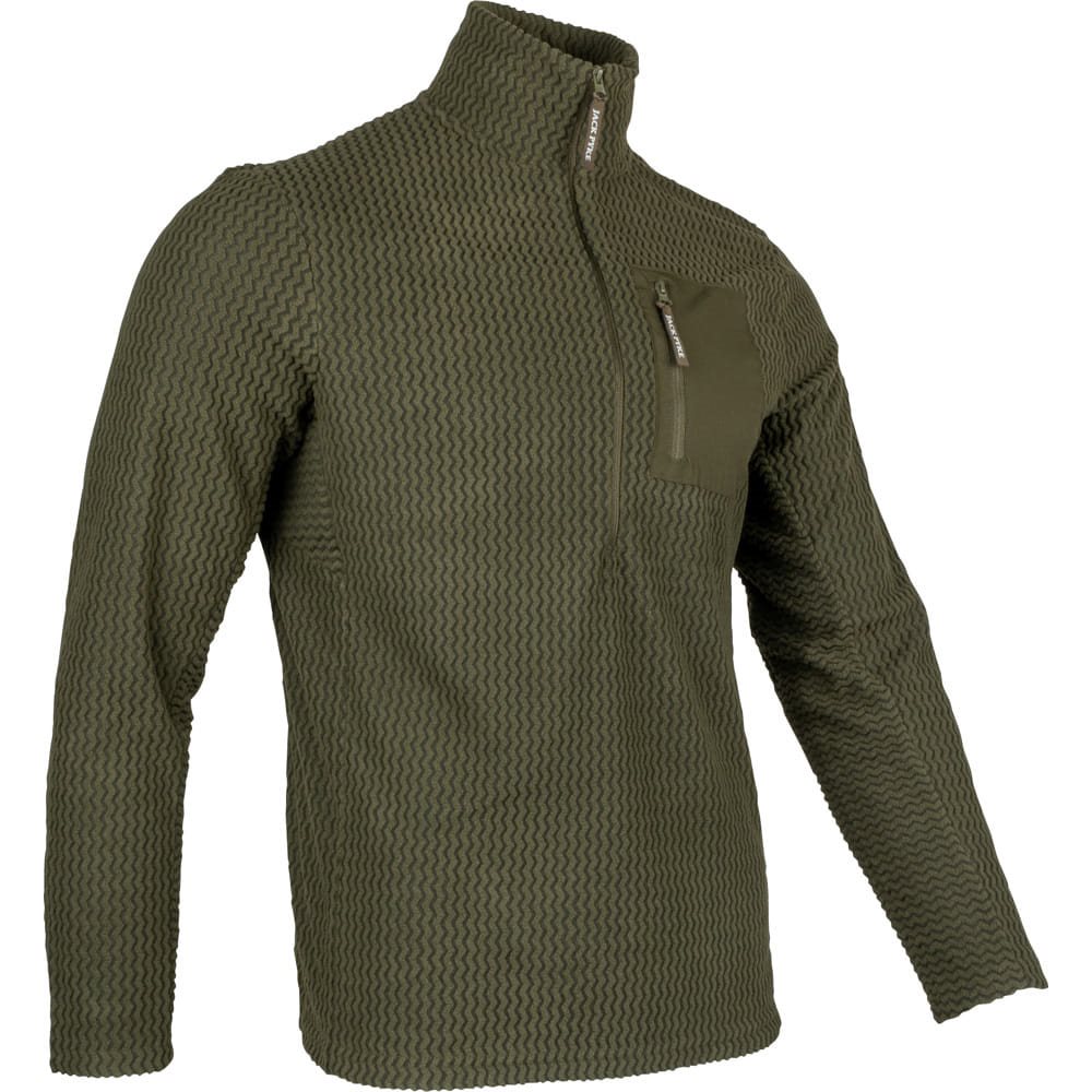 Mikina lehká Z FLEECE PULLOVER ZELENÁ vel. XXL