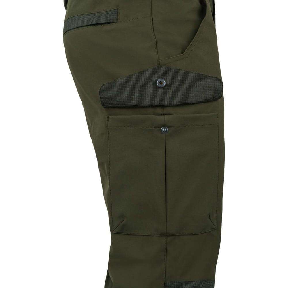 Kalhoty SOFTSHELL ZELENÉ vel. L