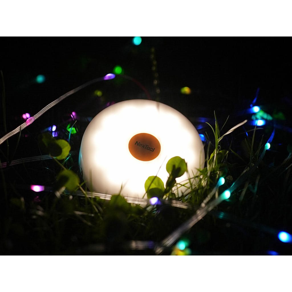 Svítilna MILKY WAY RGB kempingová s LED řetězem