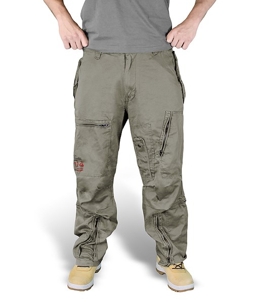 Kalhoty INFANTRY CARGO ZELENÉ