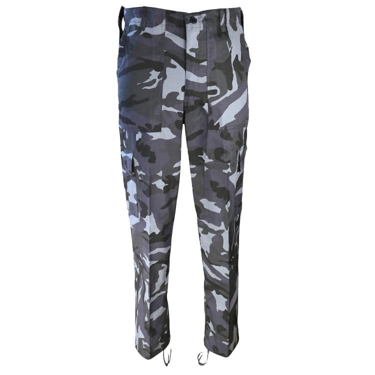 Kalhoty britské KOMBAT MIDNIGHT BLUE CAMO vel. 34