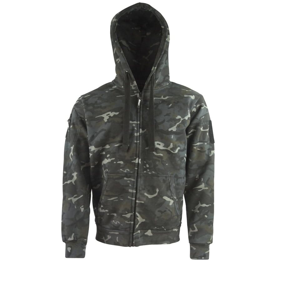 Mikina s kapucí SPEC-OPS maskování BTP BLACK vel. XL