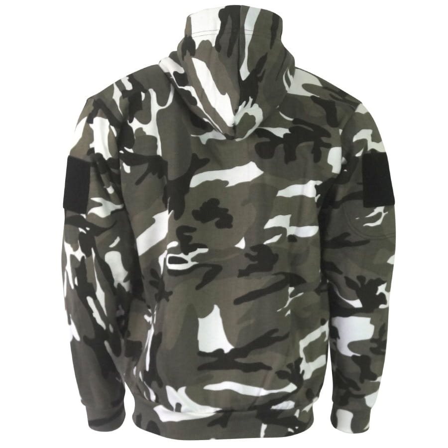 Mikina s kapucí SPEC-OPS maskování URBAN CAMO METRO