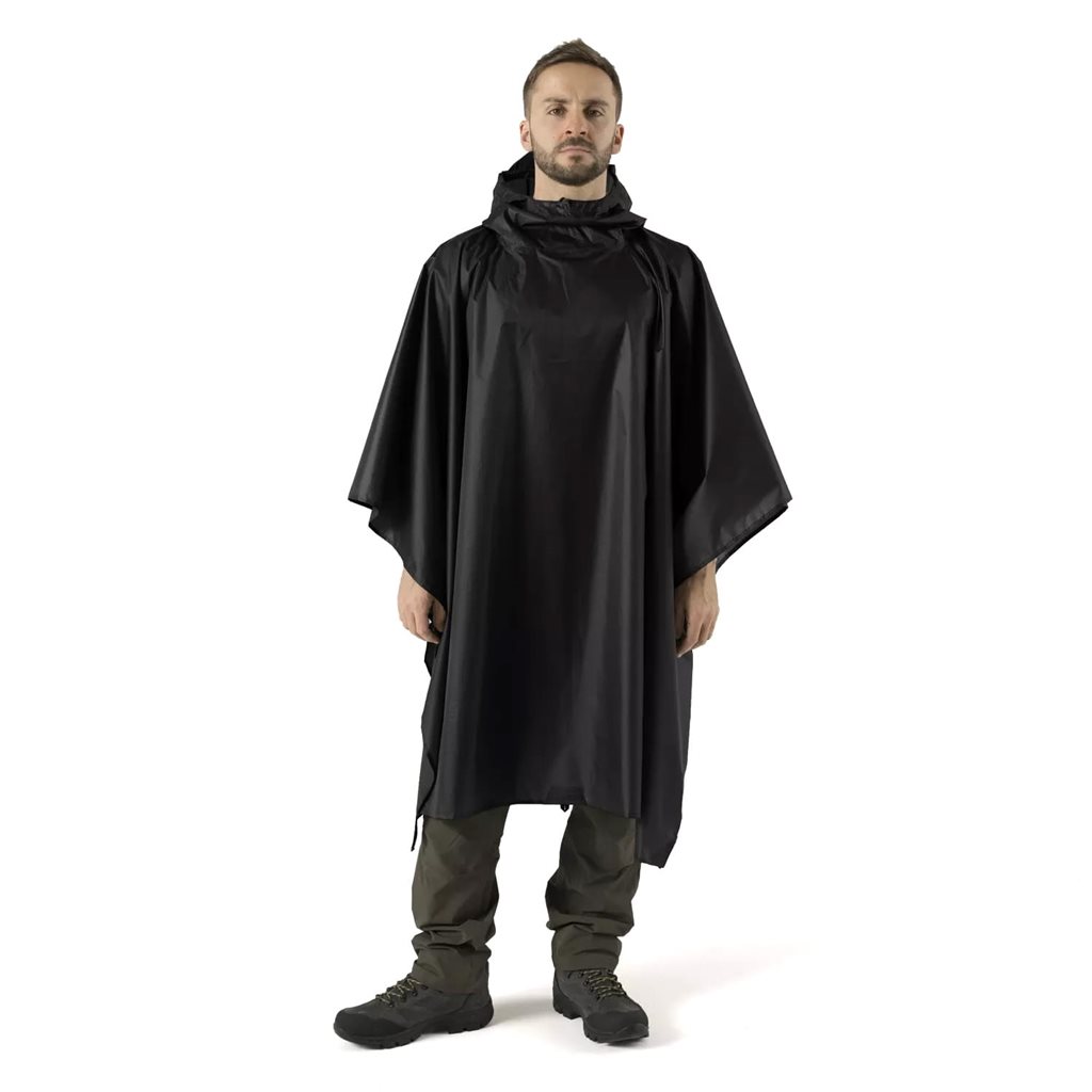 Pončo LIGHTWEIGHT ČERNÉ