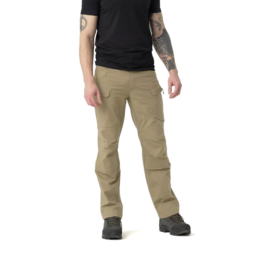 Kalhoty UTP® rip-stop stretch KHAKI vel. M-R