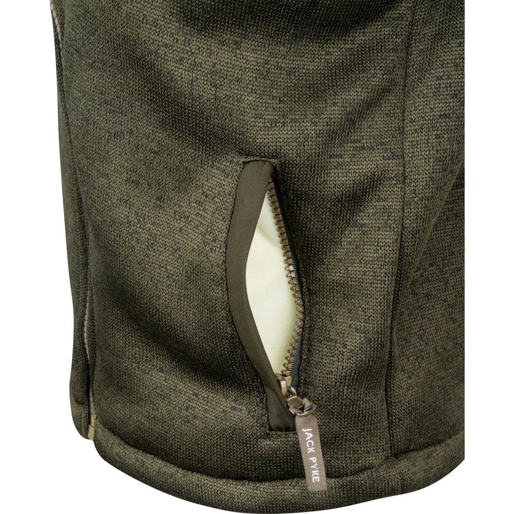 Bunda dětská SCANDINAVIAN SHERPA zateplená ZELENÁ