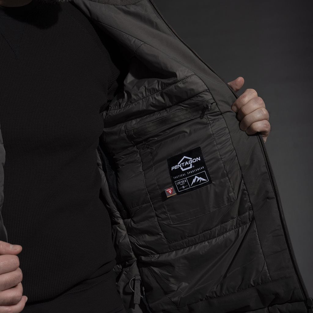 Bunda LCP V2.0 Primaloft® ČERNÁ vel. M