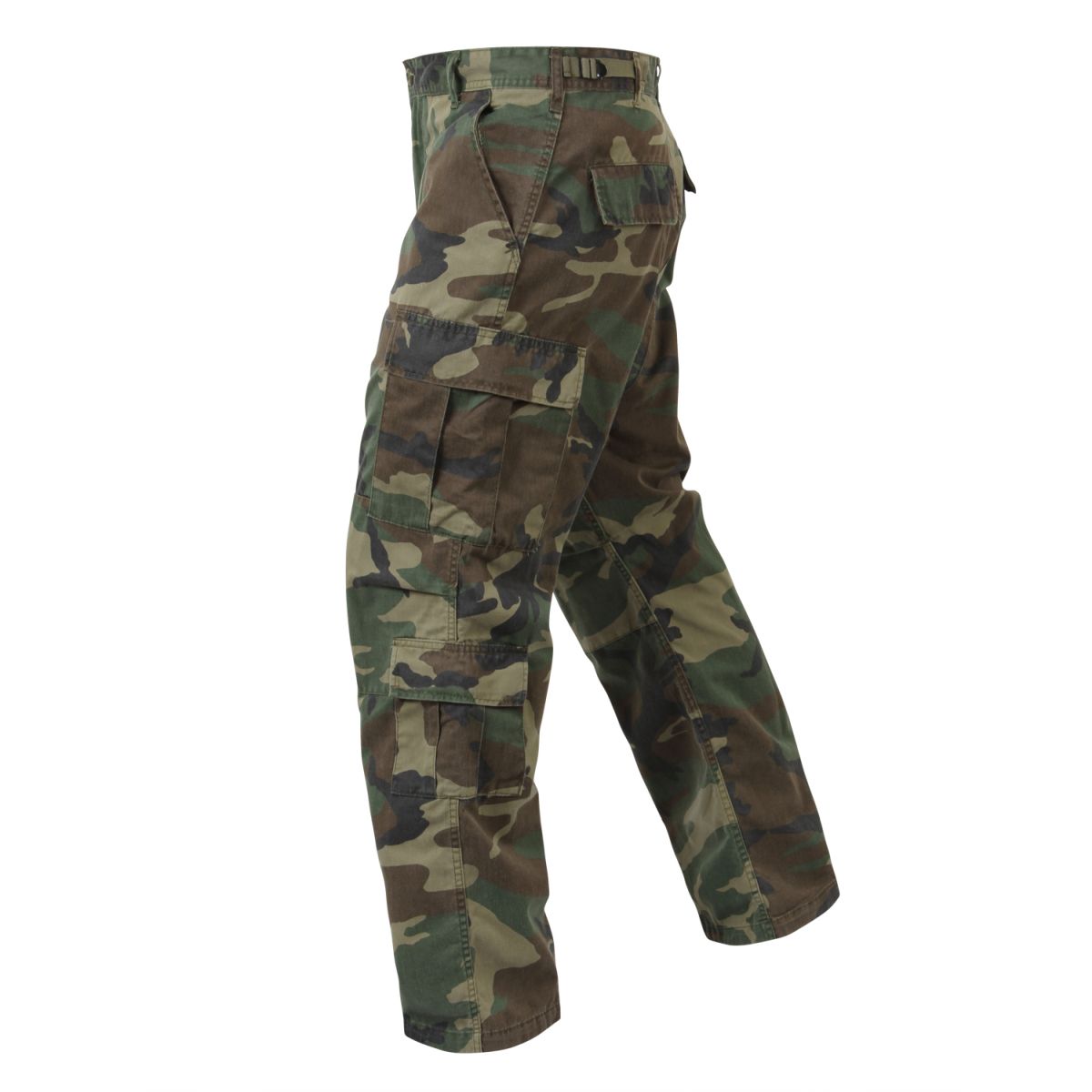 Kalhoty VINTAGE PARATROOPER WOODLAND vel. XXL