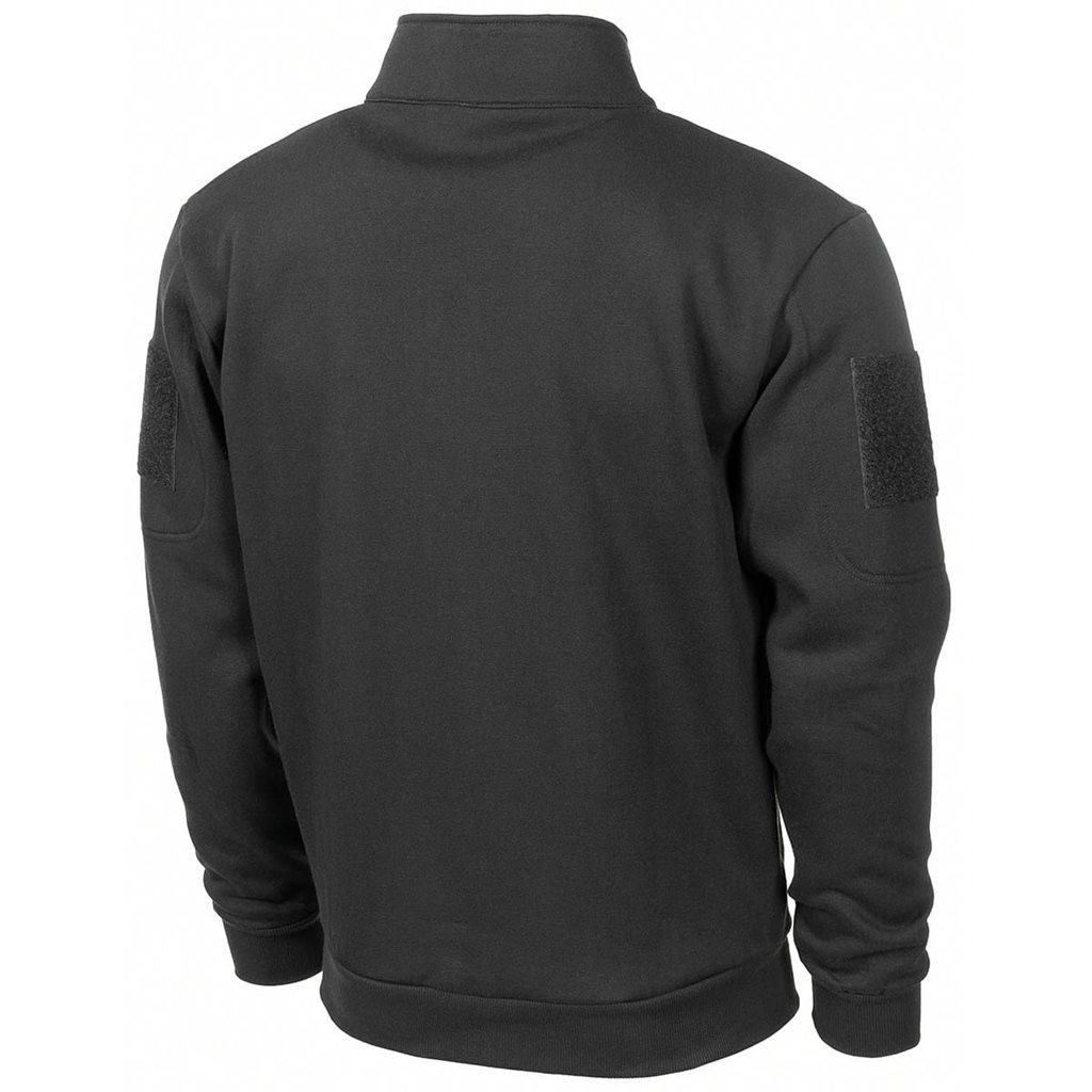 Mikina za zip TACTICAL ČERNÁ vel. L