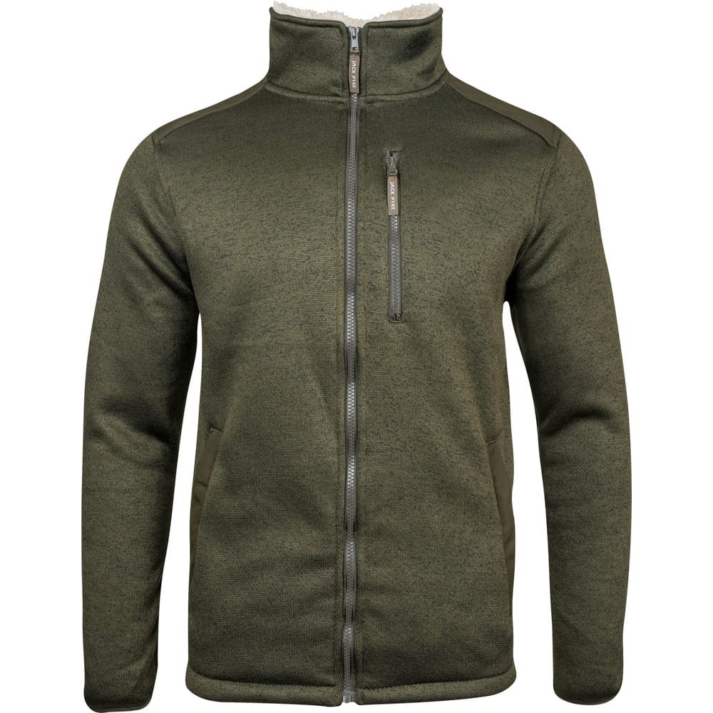Bunda SCANDINAVIAN SHERPA zateplená ZELENÁ vel. XL
