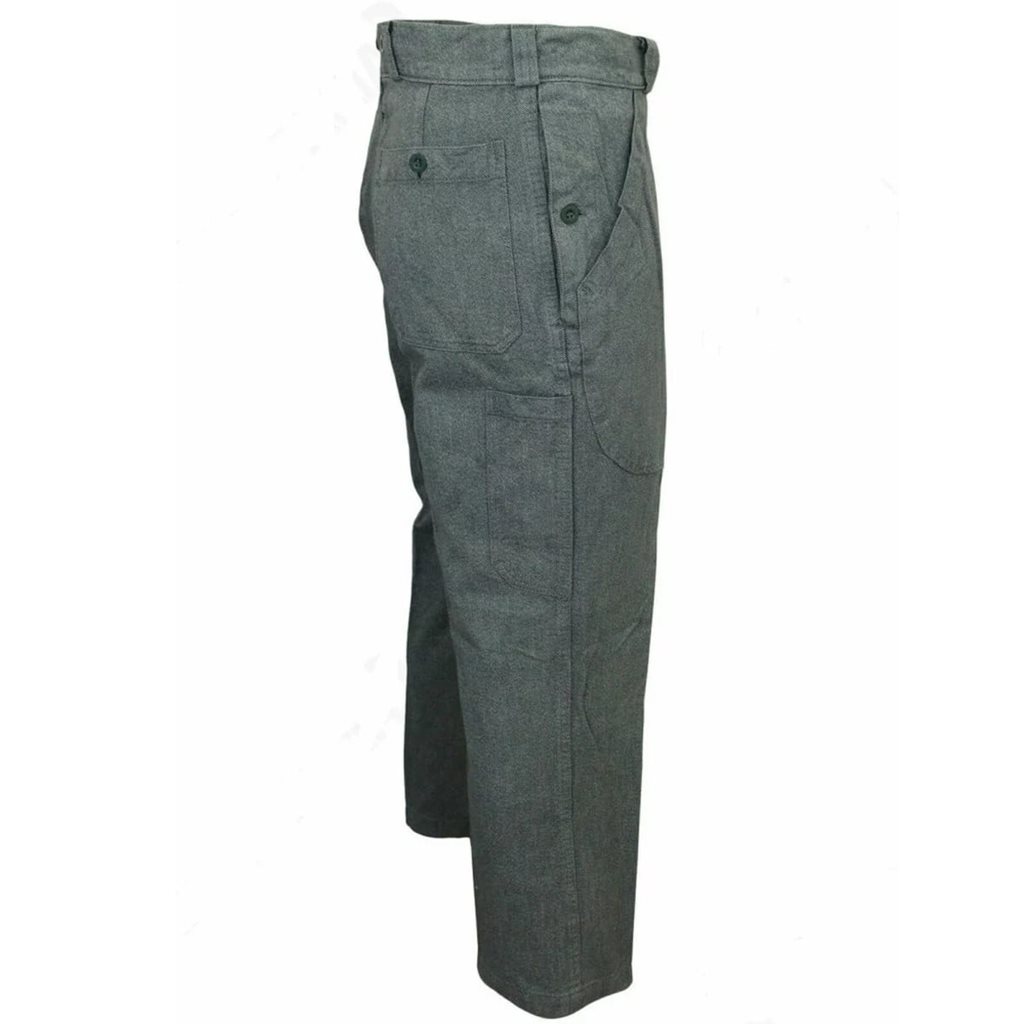 Kalhoty švýcarské DENIM pracovní ŠEDÉ použité