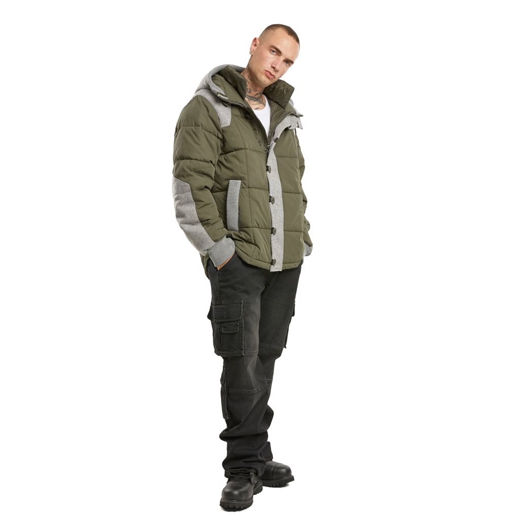 Bunda GARRET zateplená OLIVE GREEN vel. S
