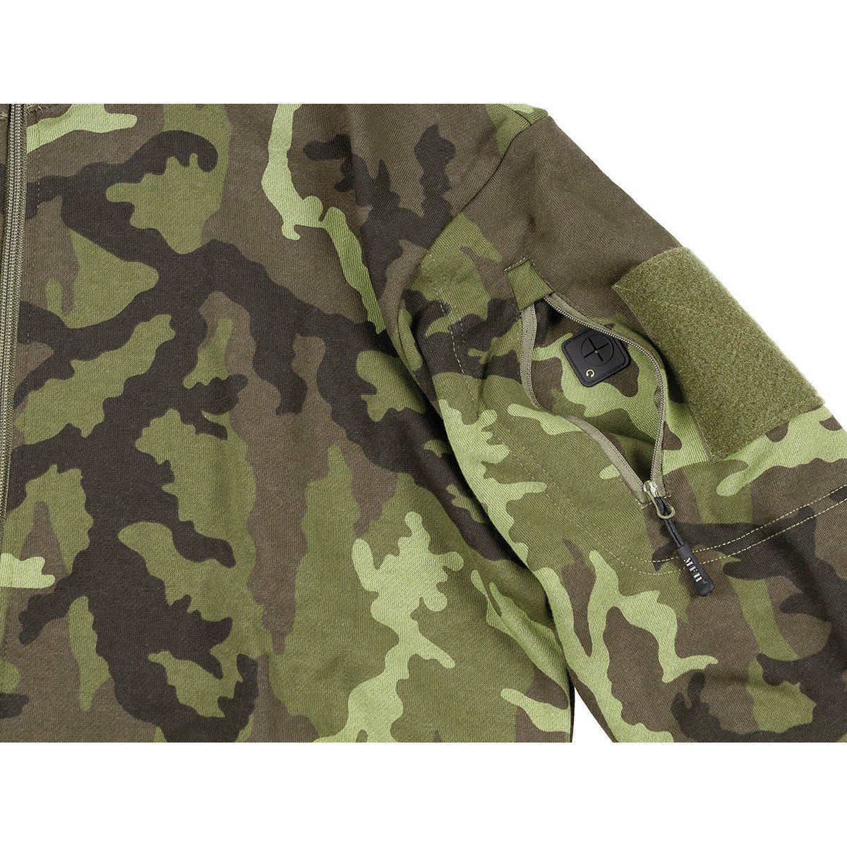 Mikina za zip TACTICAL maskáčová vz.95 Les