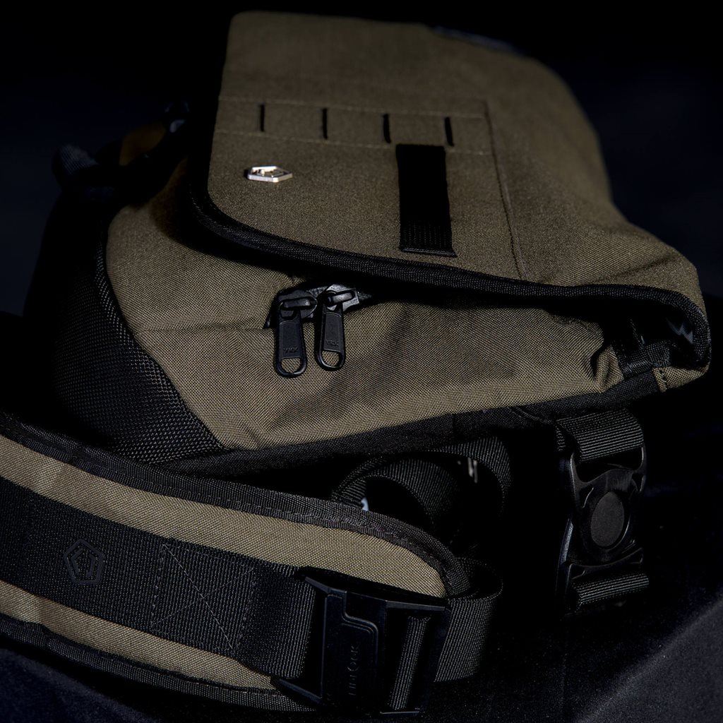 Taška přes rameno CONSUL SIDE MESSENGER RAL 7013