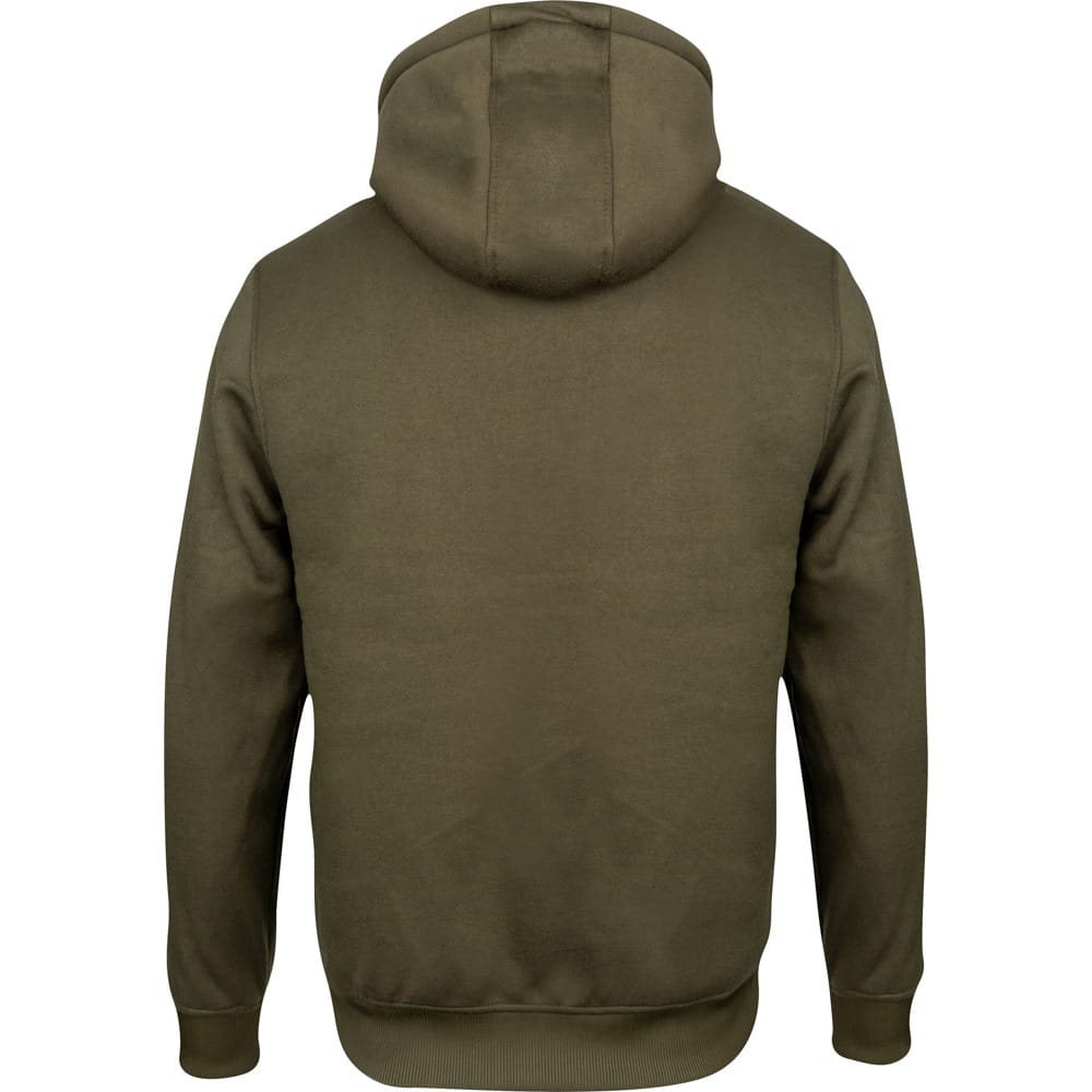 Mikina Yakka s kožíškem na zip s kapucí ZELENÁ vel. 3XL