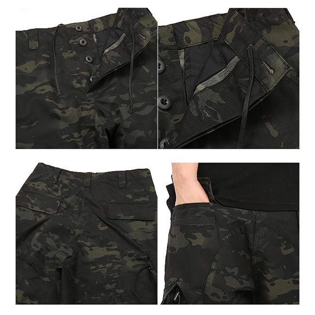Kalhoty TRU N/C rip-stop MULTICAM BLACK® vel. XXL-R