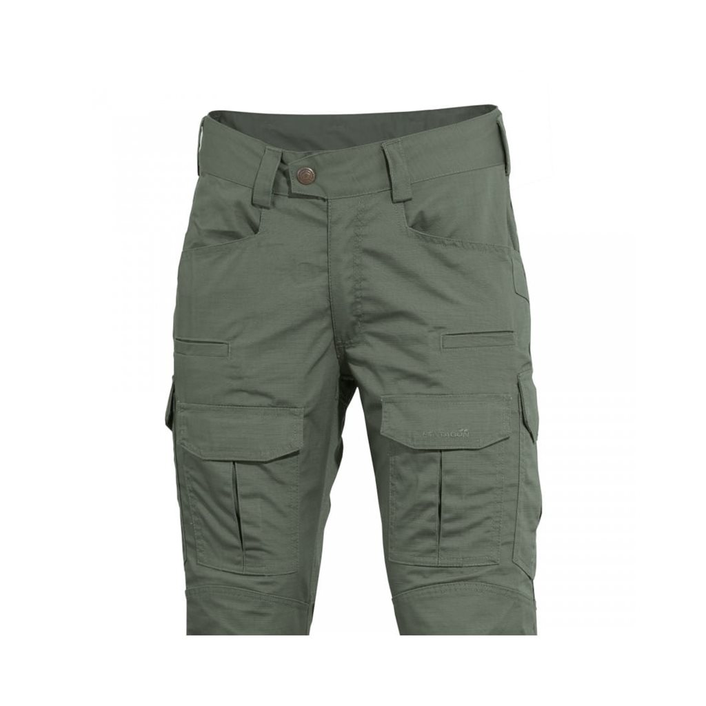 Kalhoty taktické LYCOS CAMO GREEN vel. 36-30