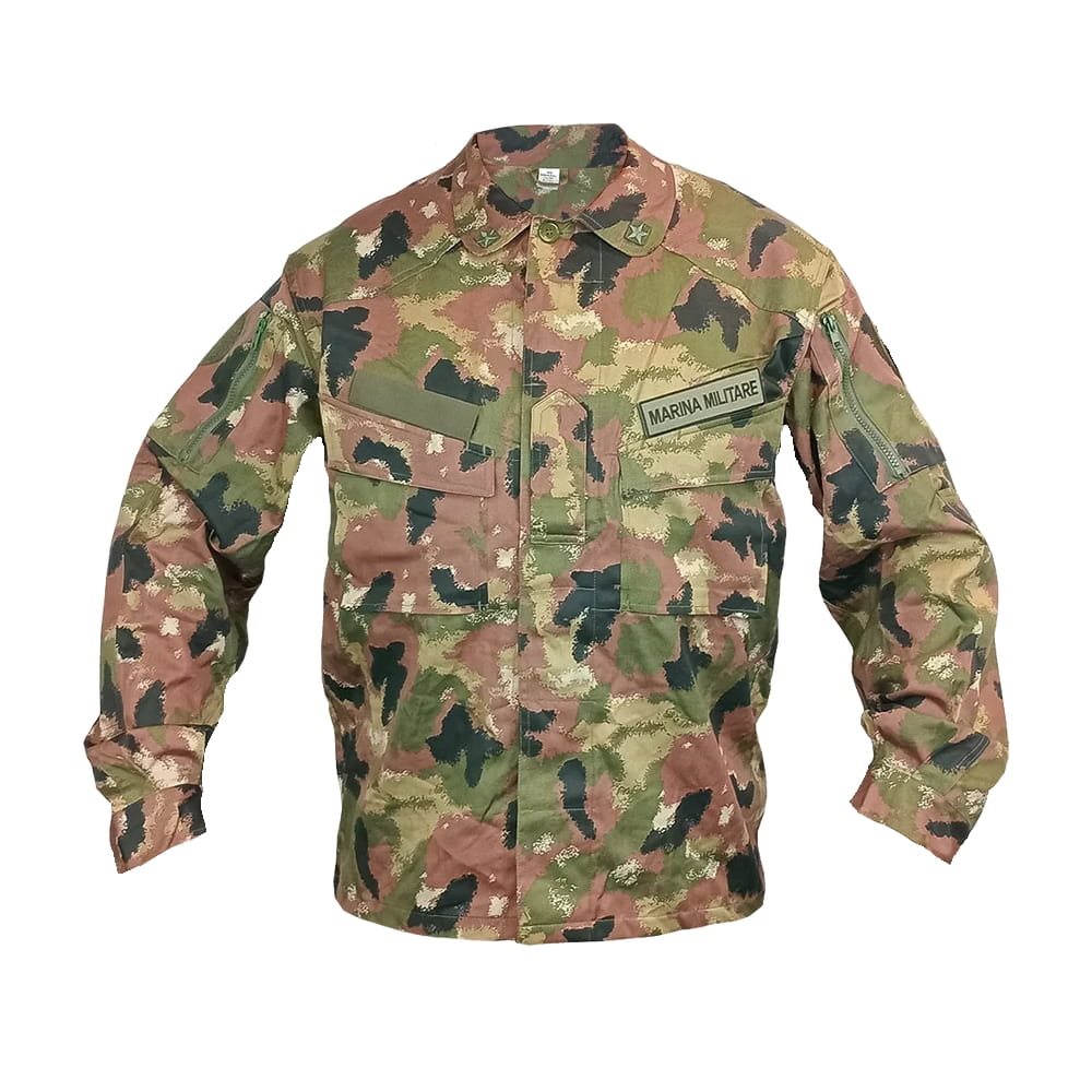 Komplet ITALSKÝ BSM Marina Militare kamufláž SAN MARCO vel. L