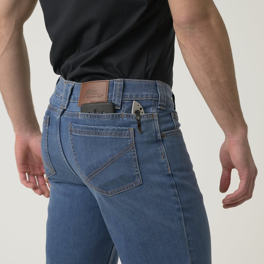 Kalhoty TREADSTONE JEANS® DuraDenim® MODRÉ vel. S-L