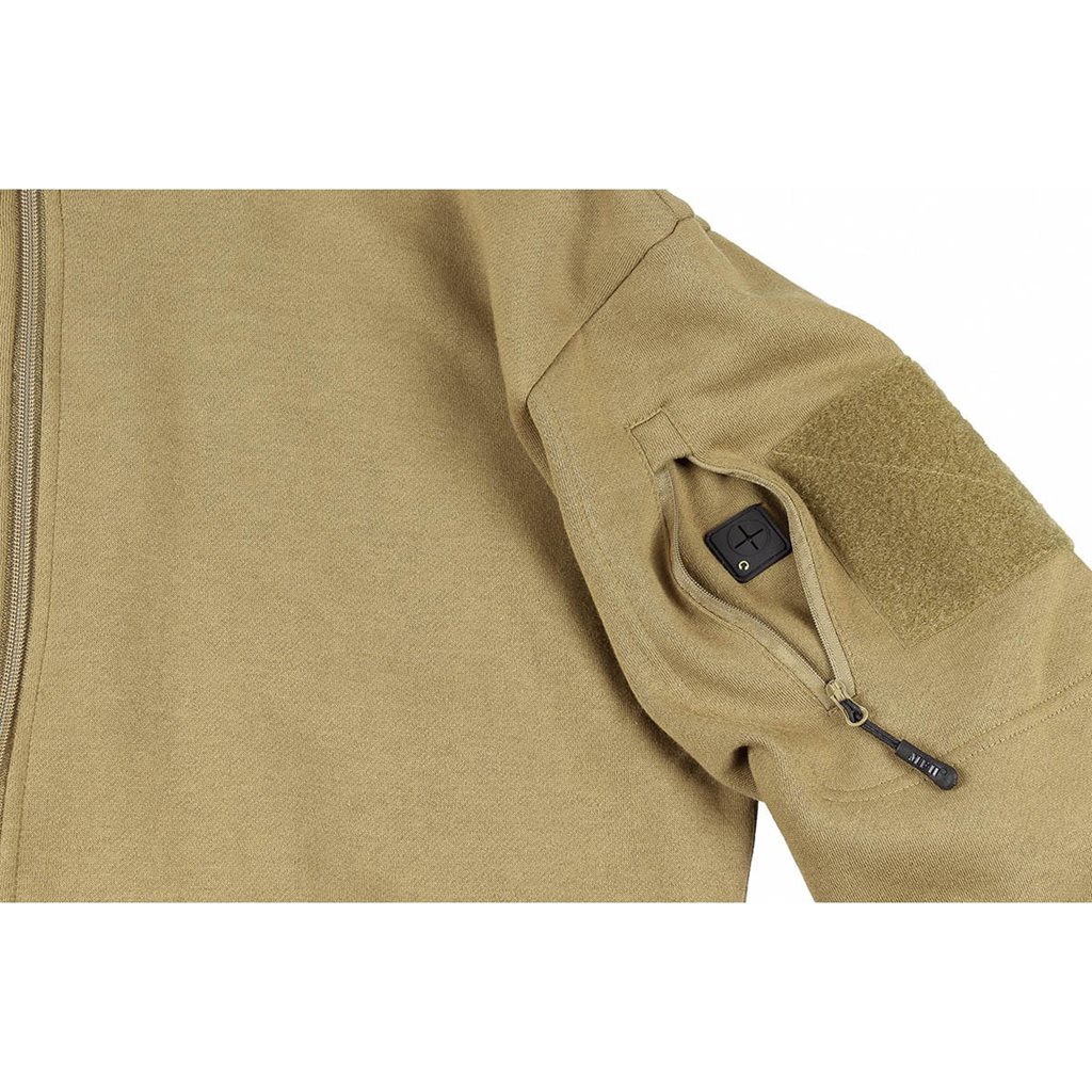 Mikina za zip TACTICAL COYOTE vel. L