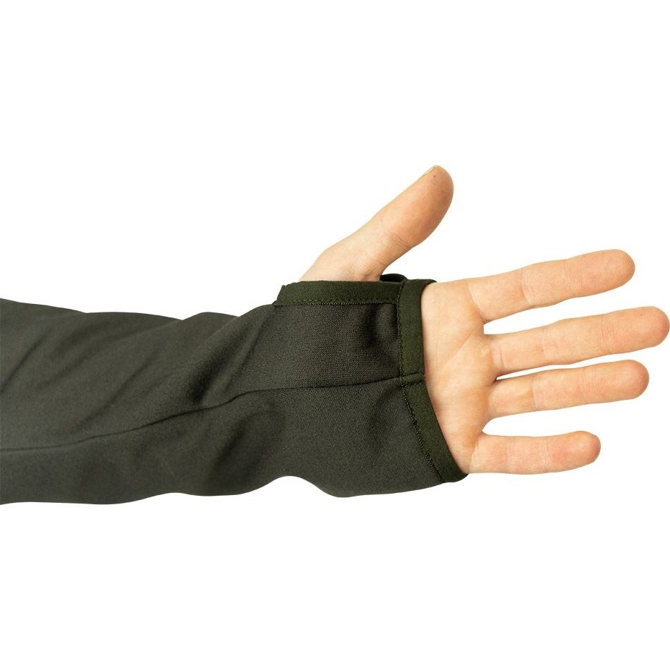 Bunda ASHCOMBE TECHNICAL FLEECE ZELENÁ