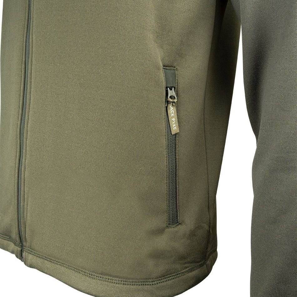 Bunda ASHCOMBE TECHNICAL FLEECE ZELENÁ vel. S