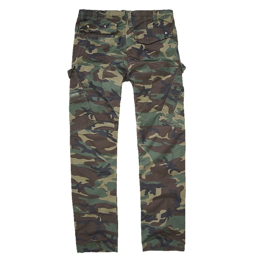 Kalhoty ADVEN SLIM FIT WOODLAND