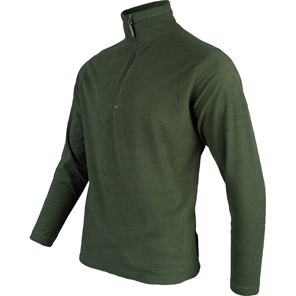 Mikina lehká FLEECE ZELENÁ vel. M