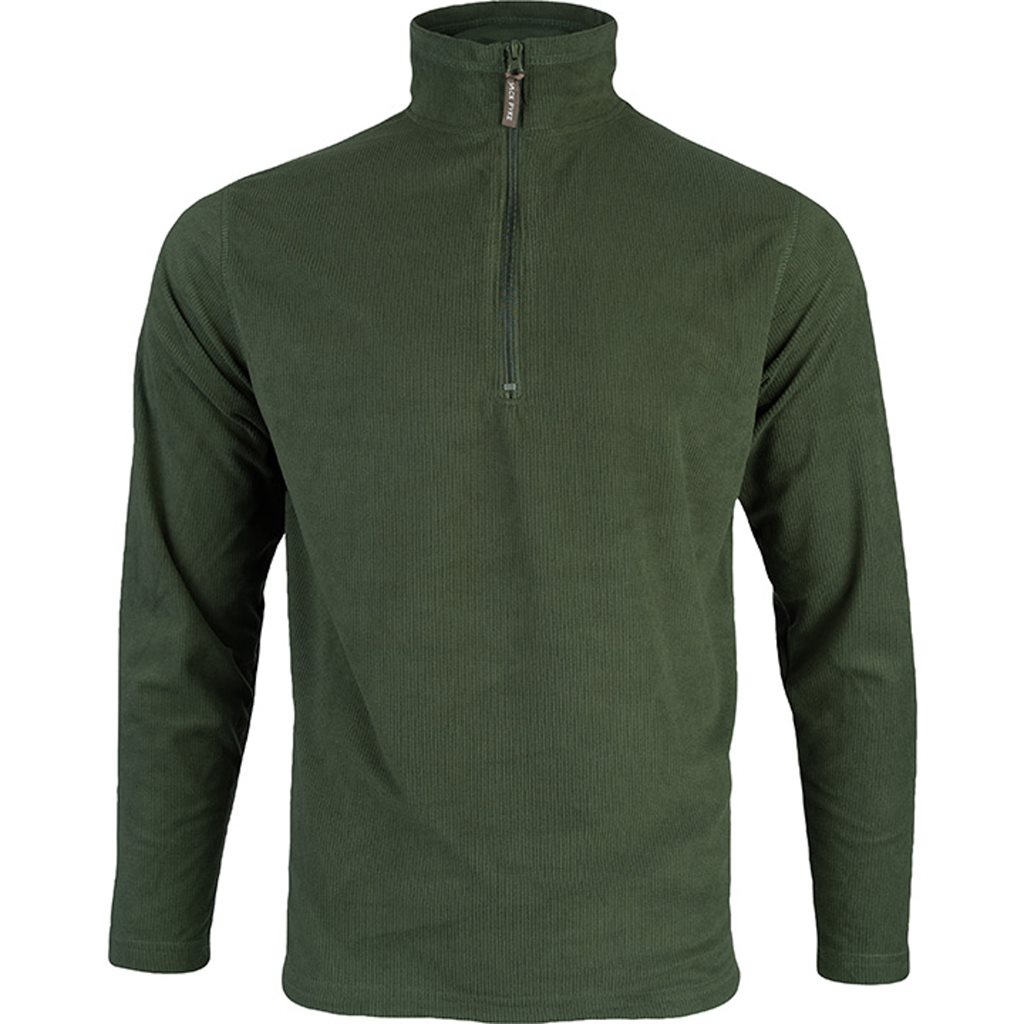 Mikina lehká FLEECE ZELENÁ vel. M