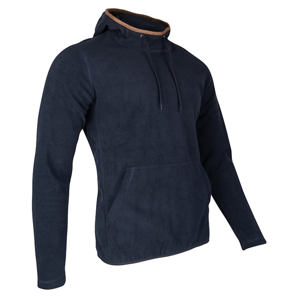 Mikina s kapucí COUNTRY fleece MODRÁ NAVY vel. 3XL