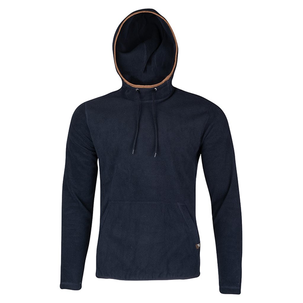 Mikina s kapucí COUNTRY fleece MODRÁ NAVY vel. M