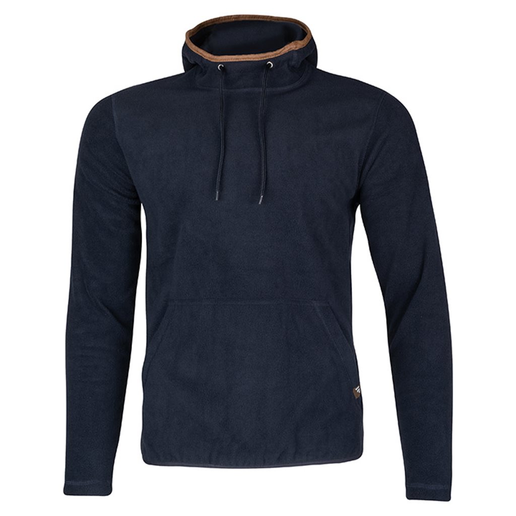 Mikina s kapucí COUNTRY fleece MODRÁ NAVY vel. M