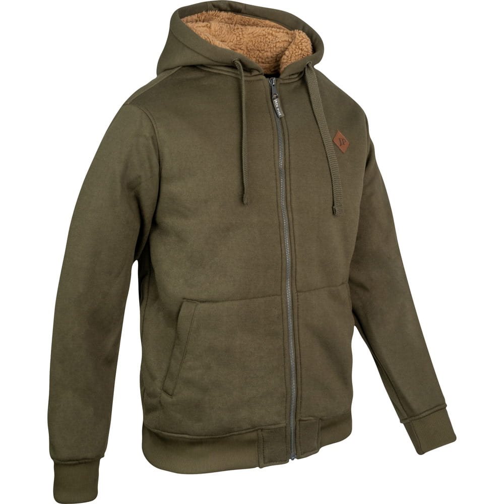 Mikina Yakka s kožíškem na zip s kapucí ZELENÁ vel. XL