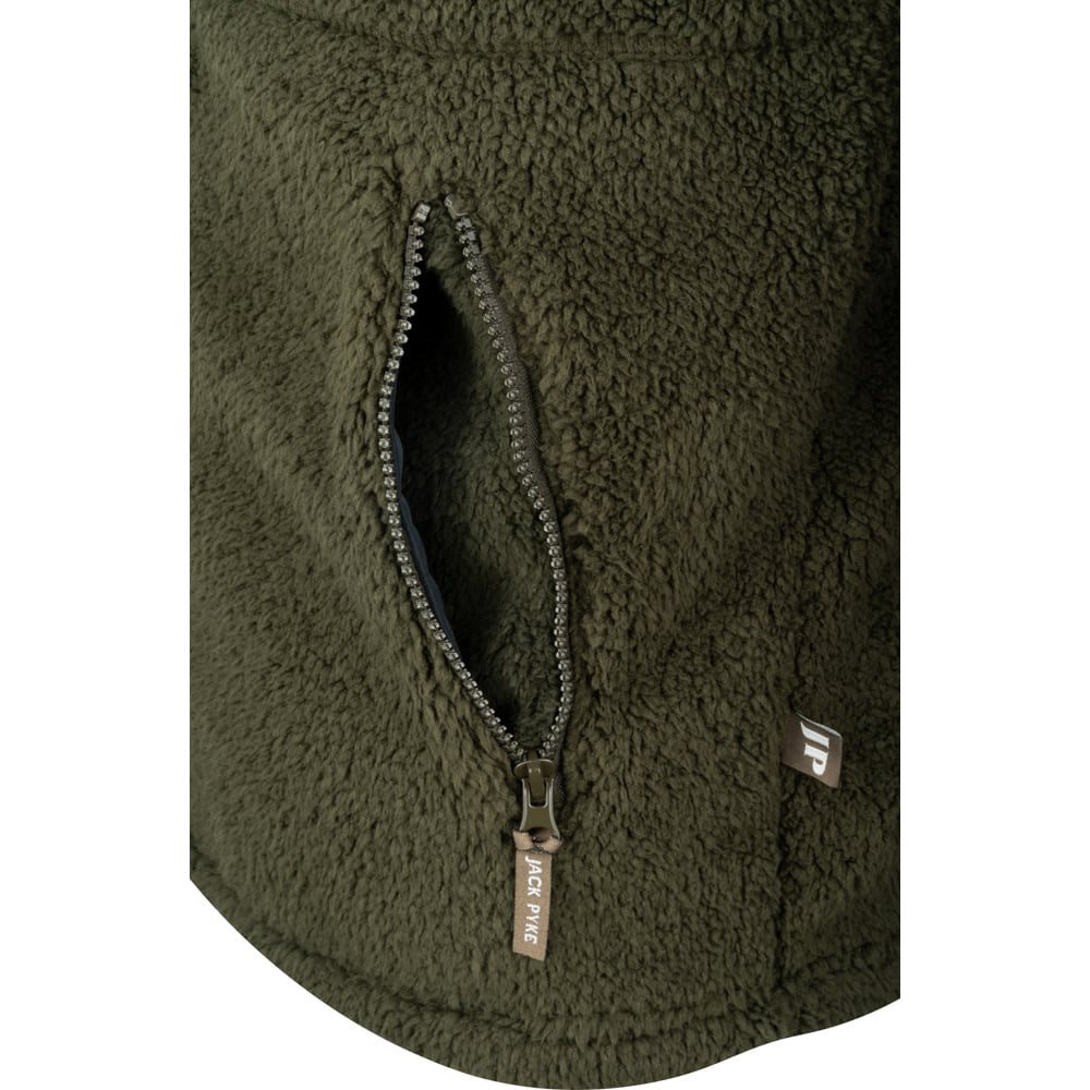 Mikina SHERPA GEN 2 fleece ZELENÁ vel. L