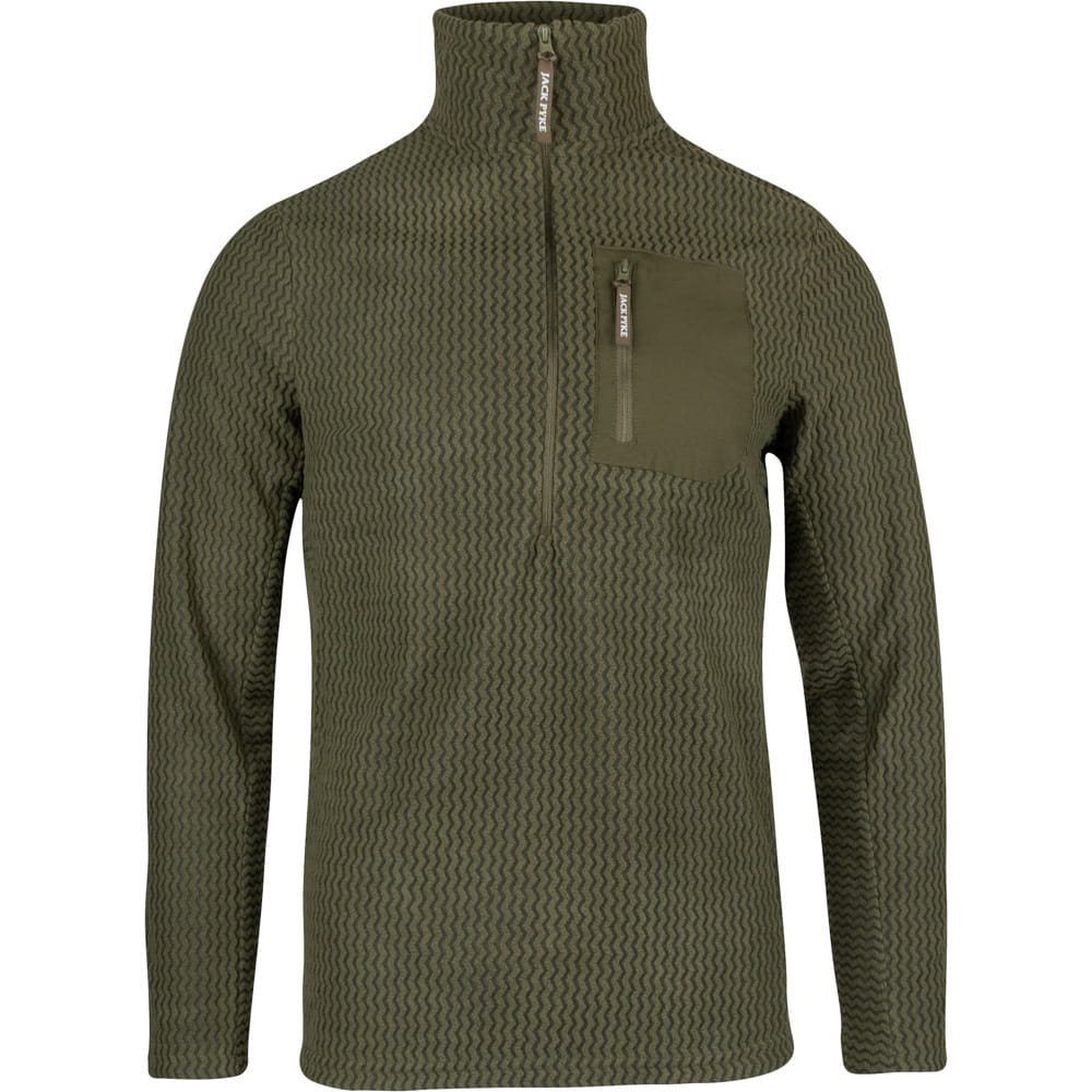 Mikina lehká Z FLEECE PULLOVER ZELENÁ vel. M