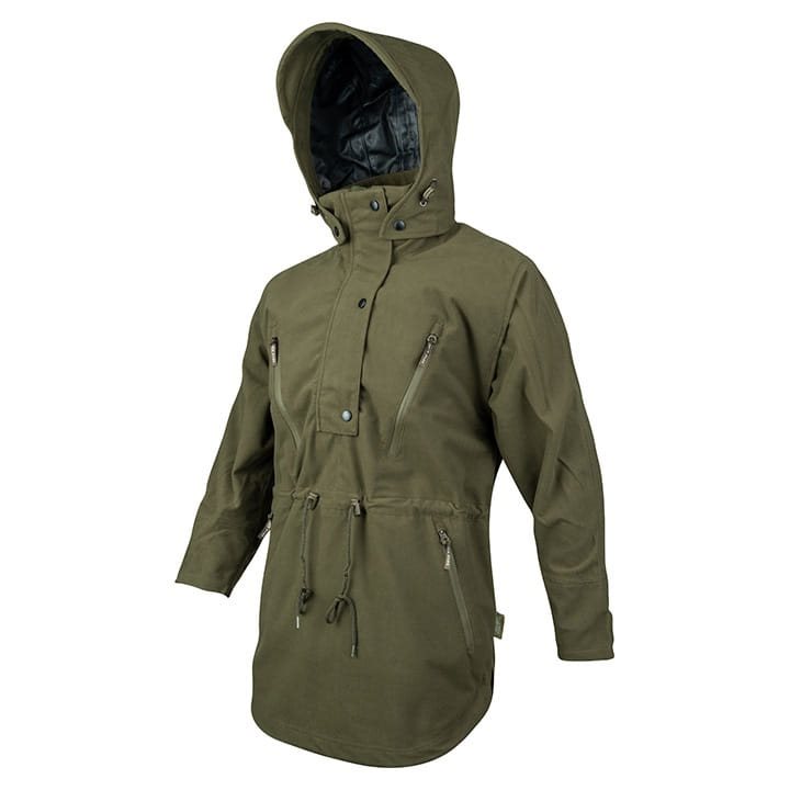 Bunda - parka dlouhá ARGYLL Smock ZELENÁ vel. S
