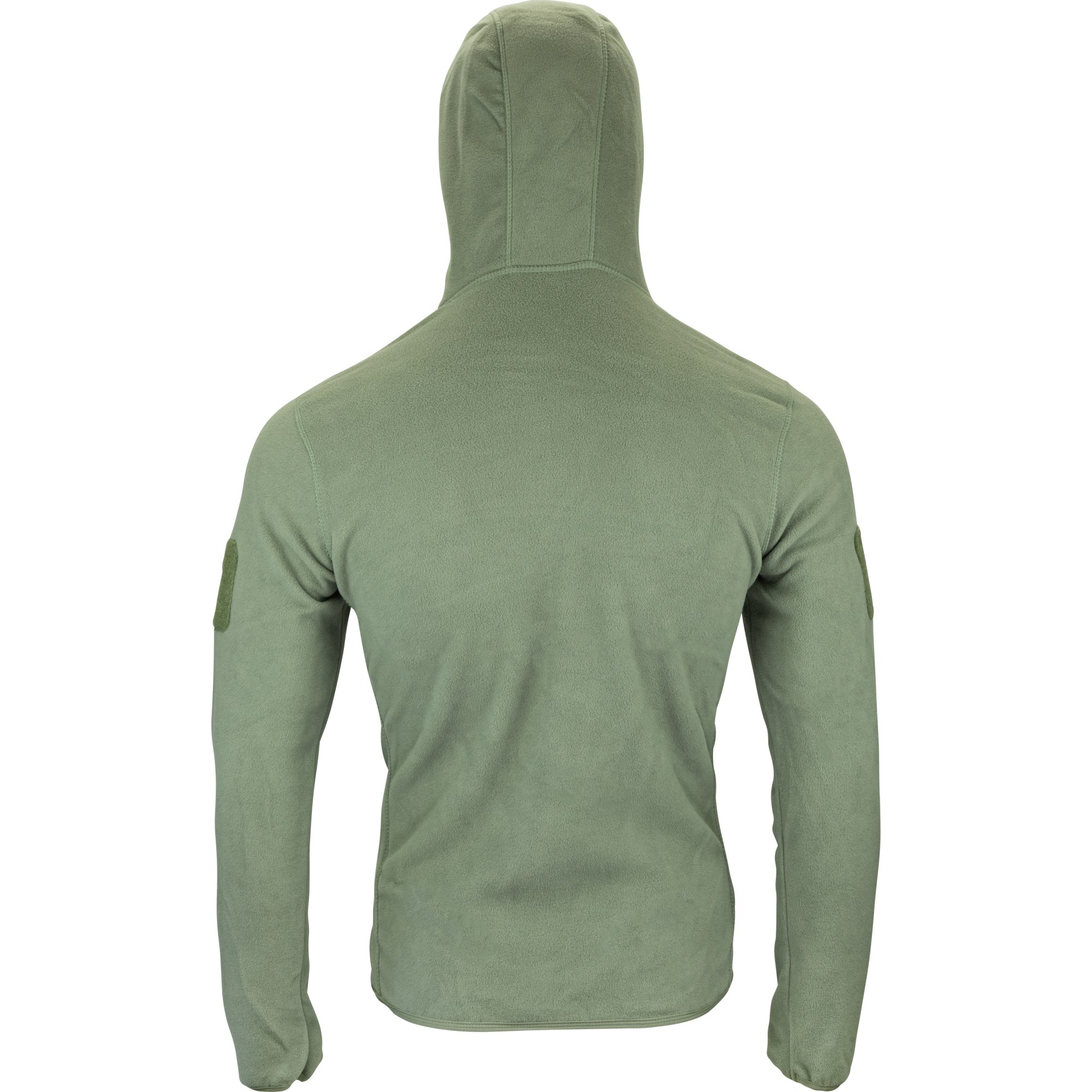 Mikina klokanka s kapucí FLEECE ZELENÁ vel. XXL