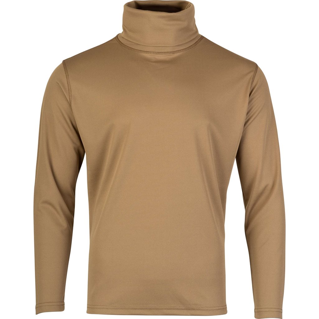 Triko TACTICAL ROLLNECK s dlouhým rukávem COYOTE vel. L