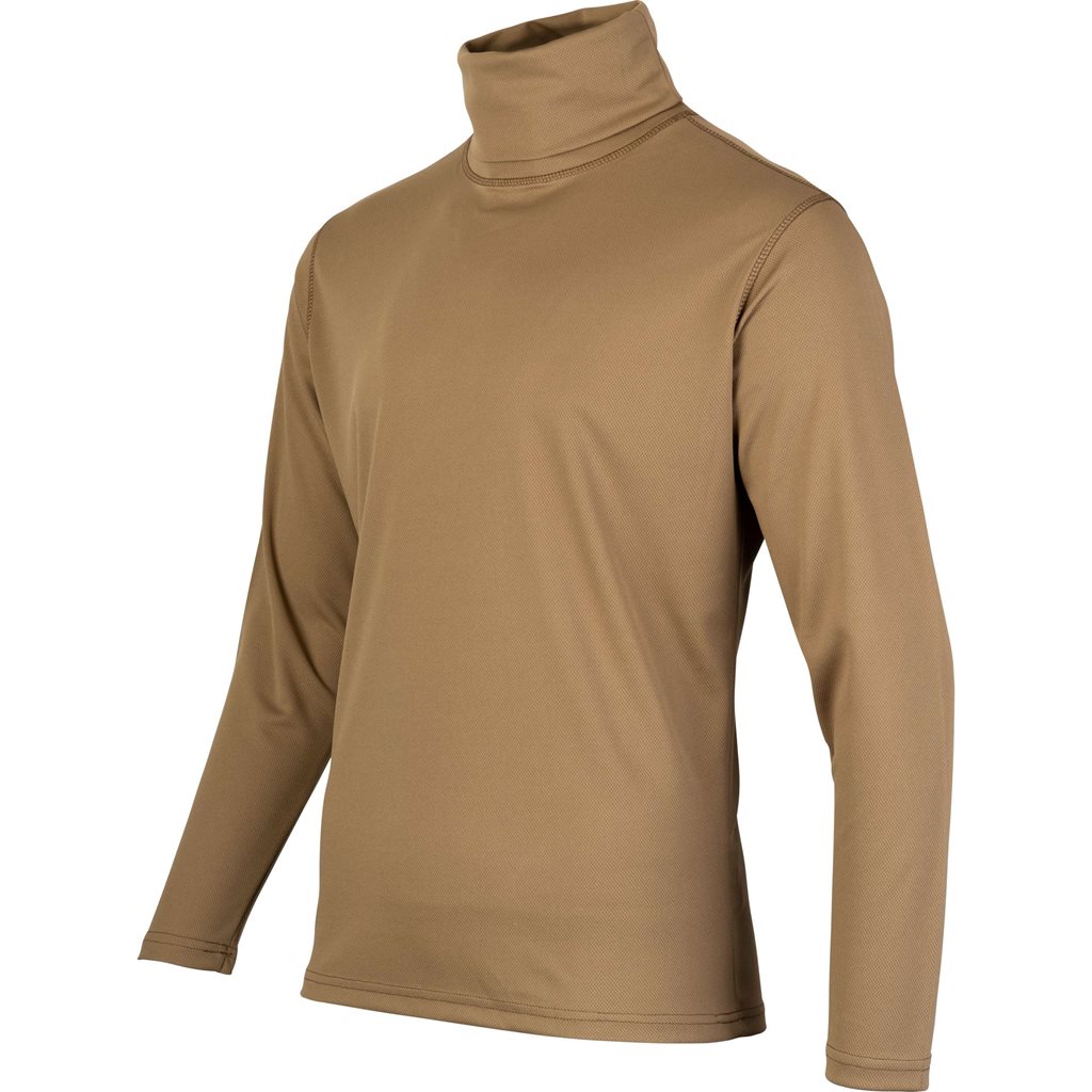 Triko TACTICAL ROLLNECK s dlouhým rukávem COYOTE vel. L