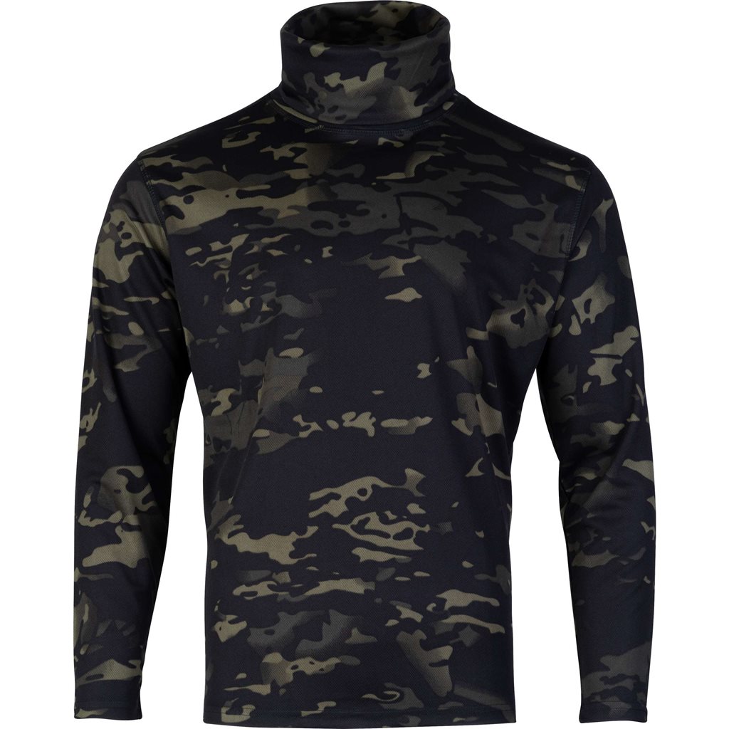 Triko TACTICAL ROLLNECK s dlouhým rukávem VCAM BLACK vel. XL
