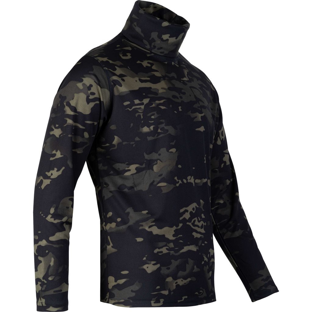 Triko TACTICAL ROLLNECK s dlouhým rukávem VCAM BLACK vel. XL