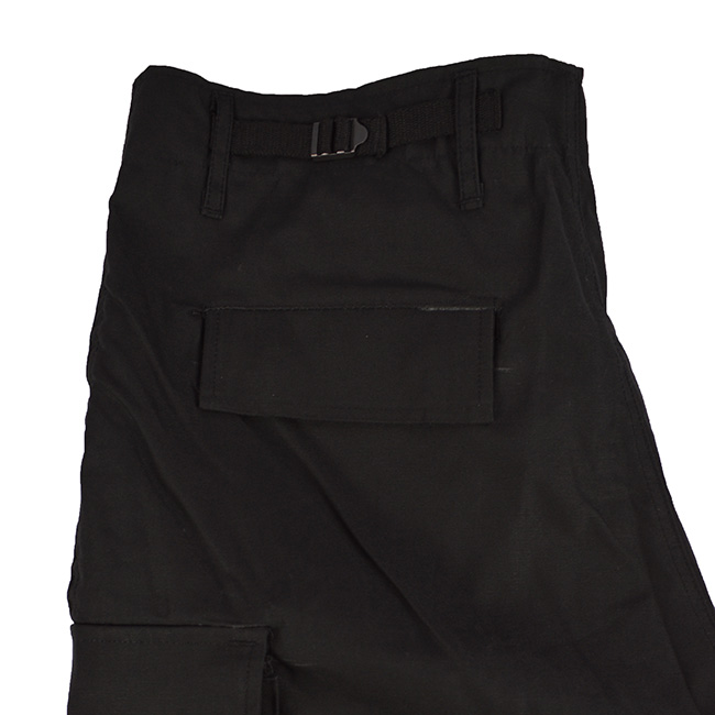 Kalhoty BDU CIVIL ZIP ČERNÉ vel. XXS
