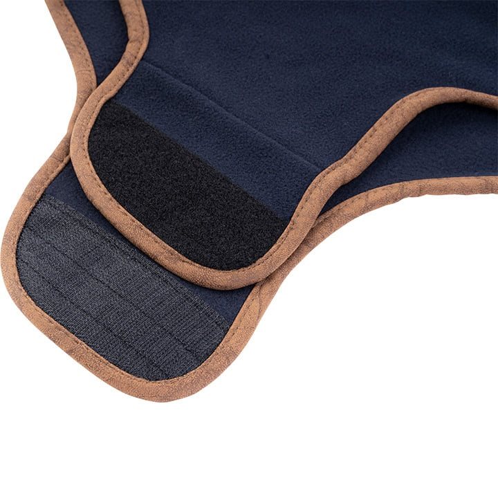 Vesta pro psa FLEECE TMAVĚ MODRÁ vel. M