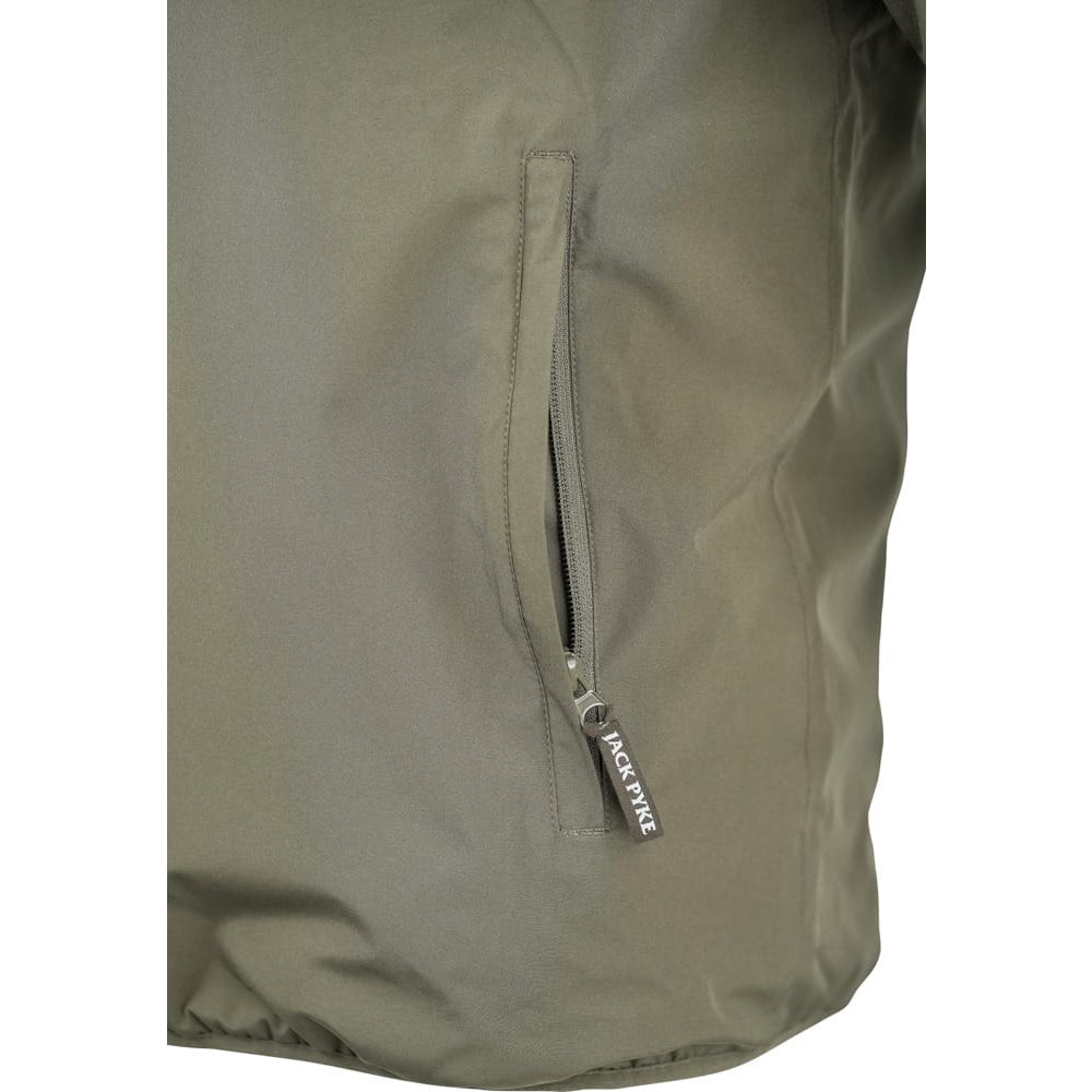 Bunda oboustranná zateplená nepromoková Reversible Waterproof ZELENÁ vel. XL
