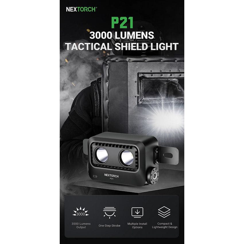 Štítové světlo P21 3000 lumenů