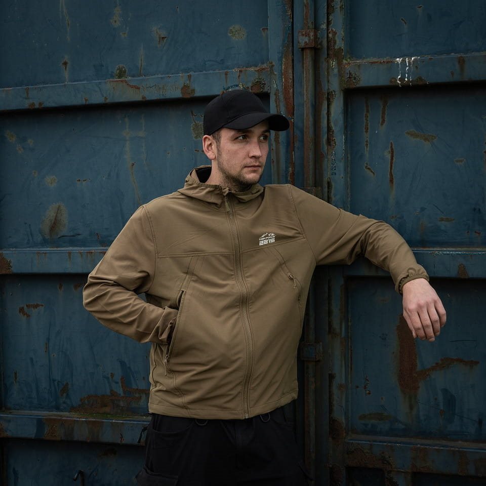 Bunda TRAIL softshell COYOTE