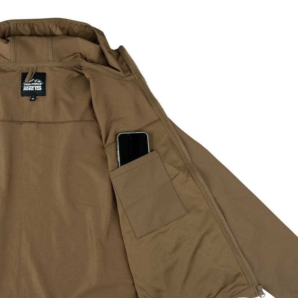 Bunda TRAIL softshell COYOTE