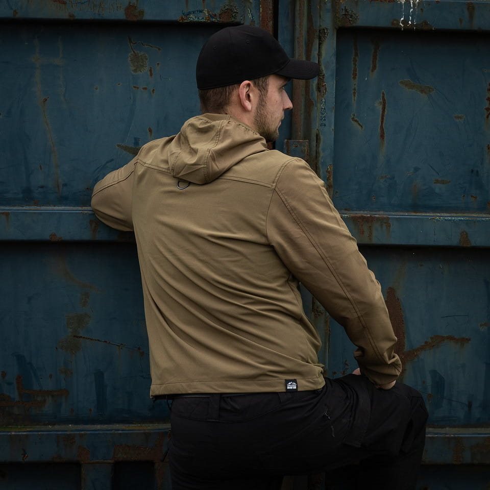 Bunda TRAIL softshell COYOTE vel. S